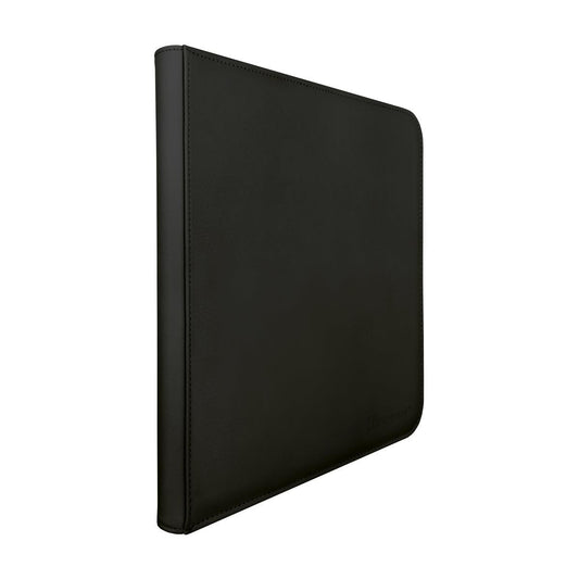 Vivid Black 12-Pocket Zippered PRO-BINDER®