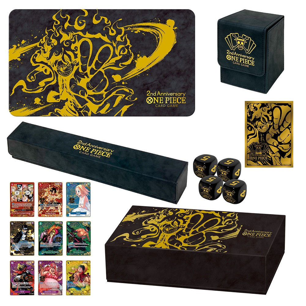 Jeu de cartes One Piece - Set spécial 1er anniversaire - Japonais