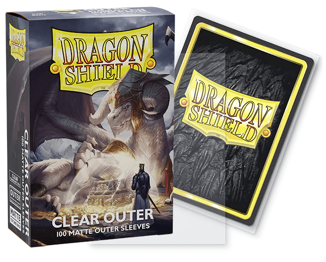 Dragon Shield Outer Sleeves Clear Matte