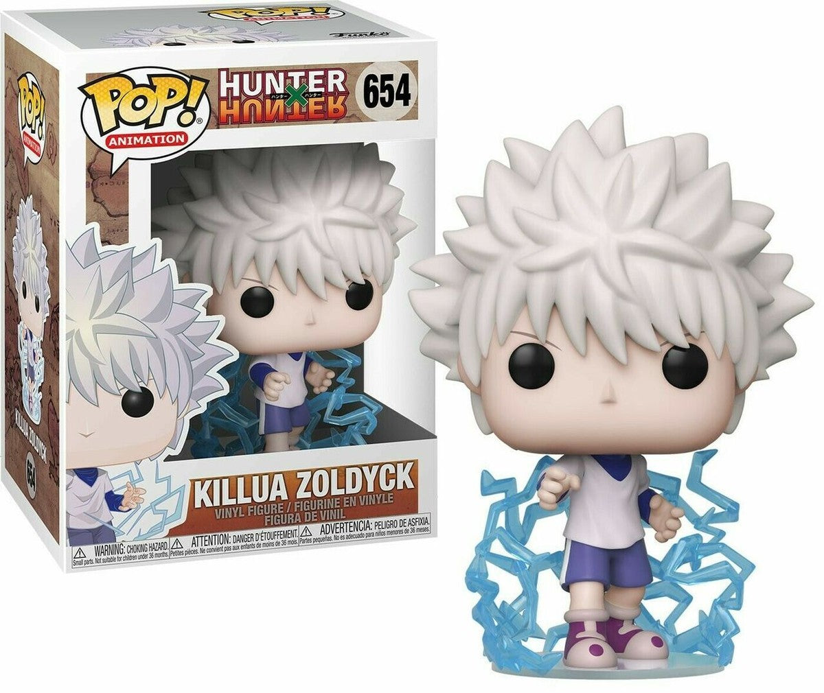Funko Pop! Hunter X Hunter Killua Zoldyck Vinyl Figure #654
