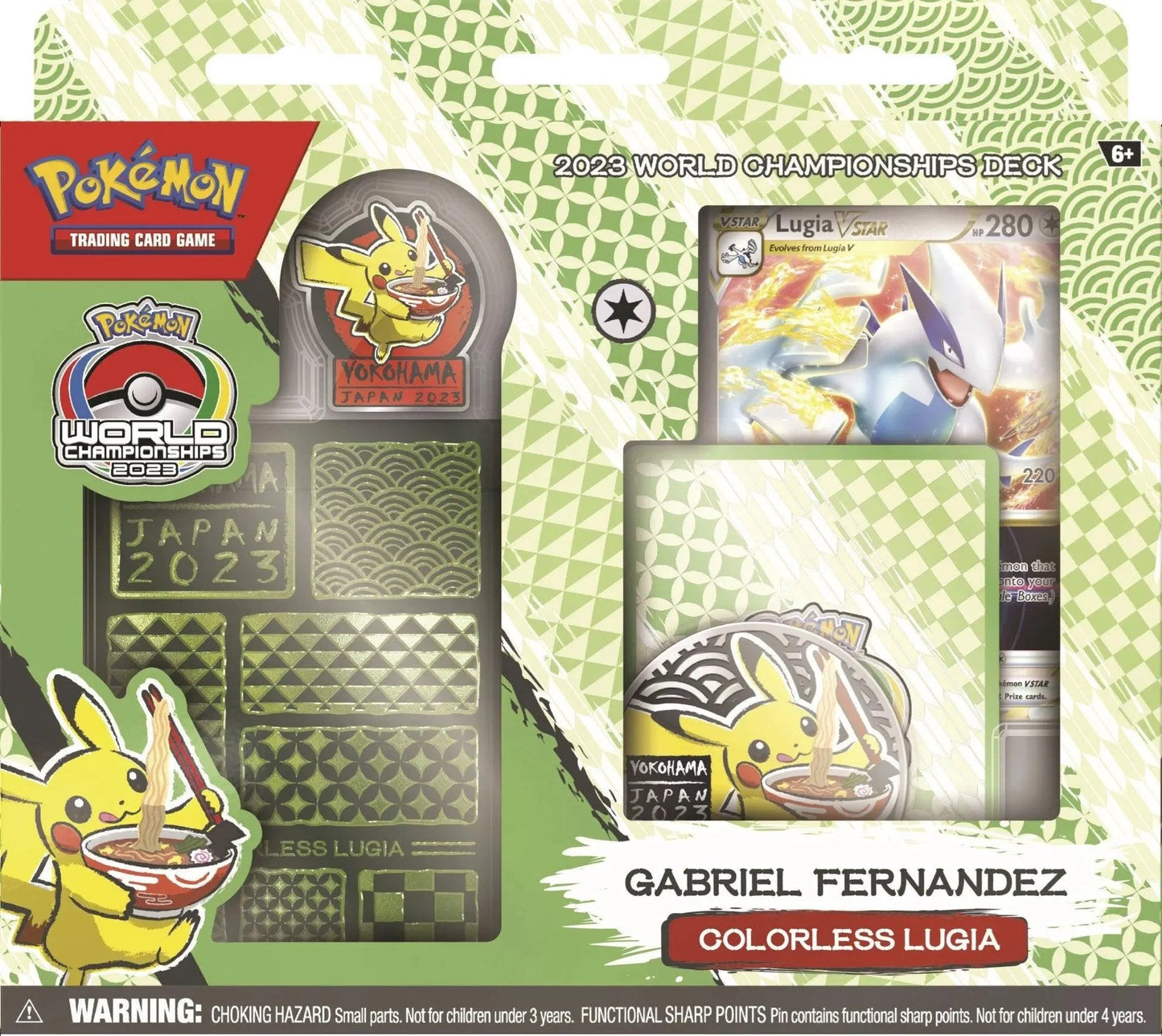 2023 World Championship Deck (Colorless Lugia - Gabriel Fernandez) - Emmett's ToyStop