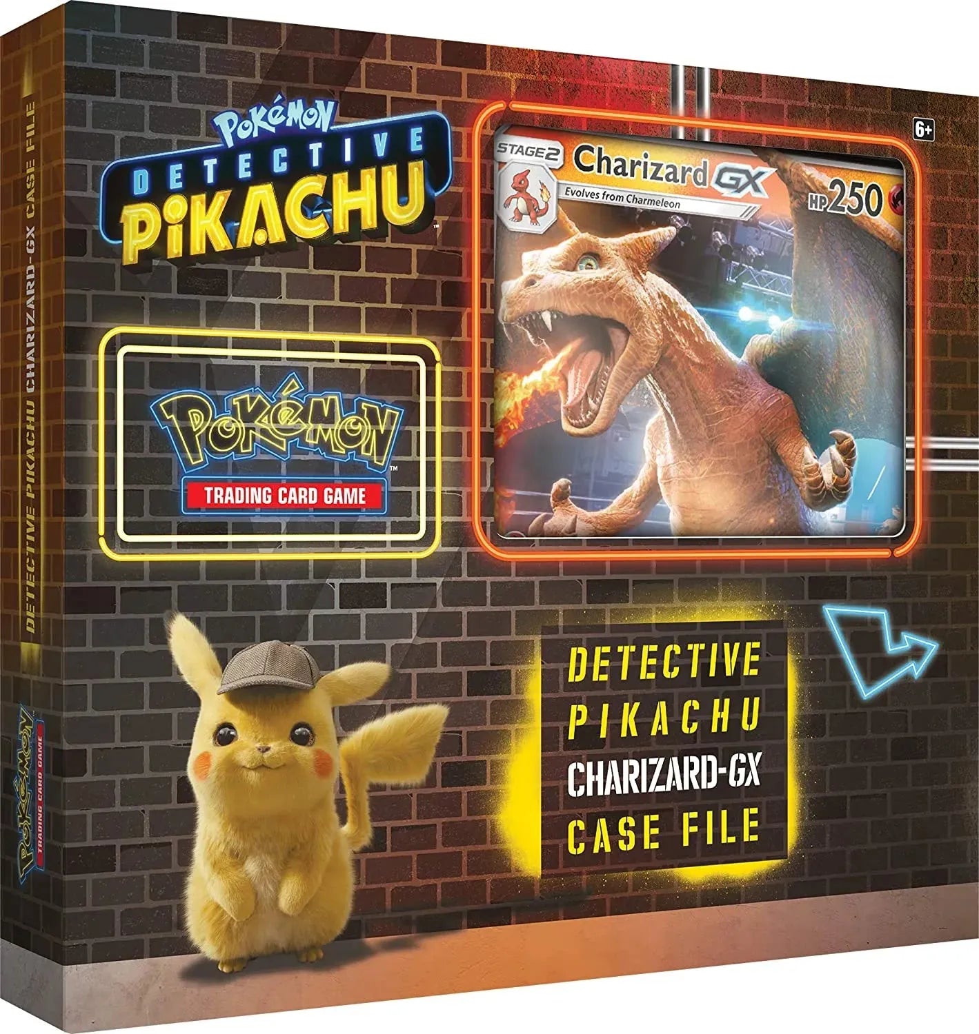 Detective Pikachu - Charizard GX Case File - Emmett's ToyStop