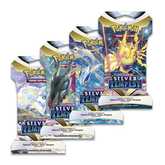 Pokémon TCG: Sword & Shield—Silver Tempest Sleeved Booster - Emmett's ToyStop