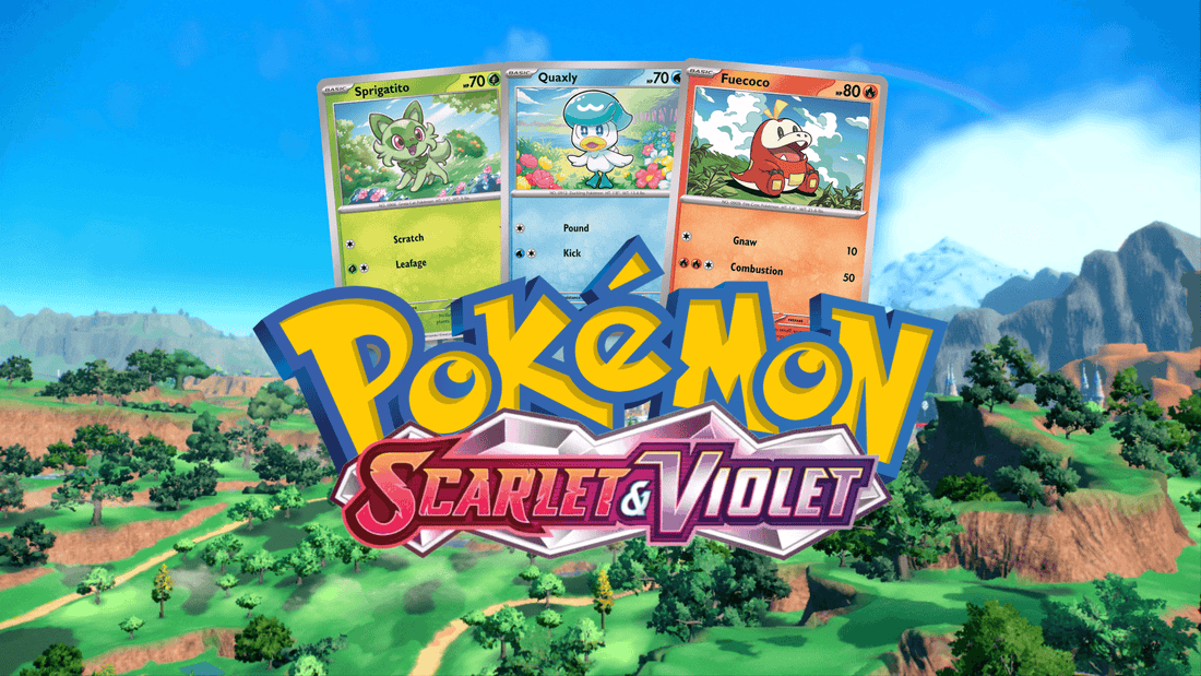 Pokémon TCG: Scarlet & Violet Release Date Details - Emmett's ToyStop