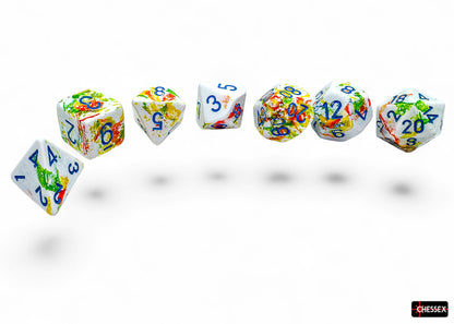 Brush Polyhedral Breezy/blue 7-Die Set