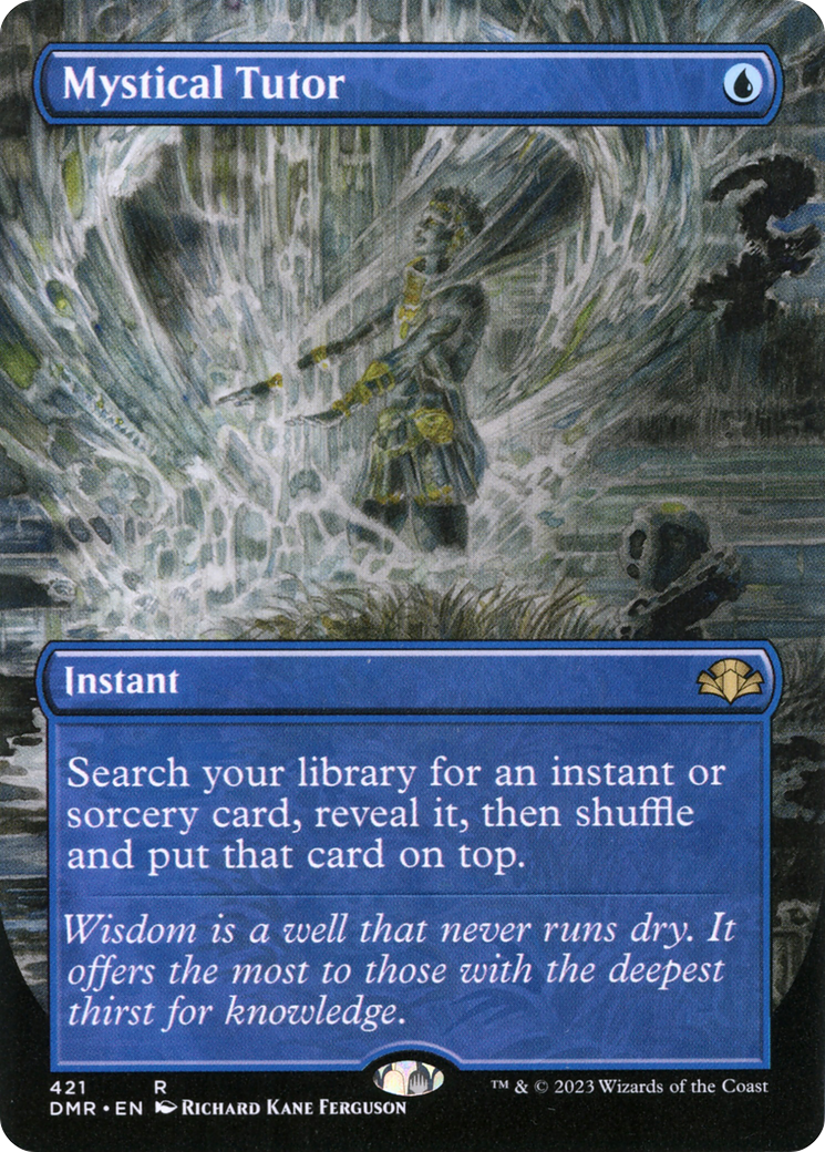 Mystical Tutor (DMR-421) - [Dominaria Remastered] (Borderless) Foil
