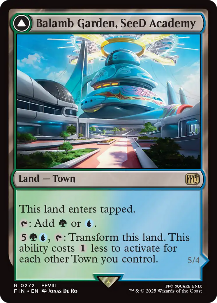 Balamb Garden, SeeD Academy // Balamb Garden, Airborne (FIN-272) - [FINAL FANTASY]