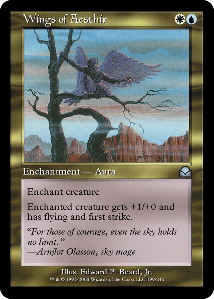 Wings of Aesthir (ME2-199) - [Masters Edition II] Foil
