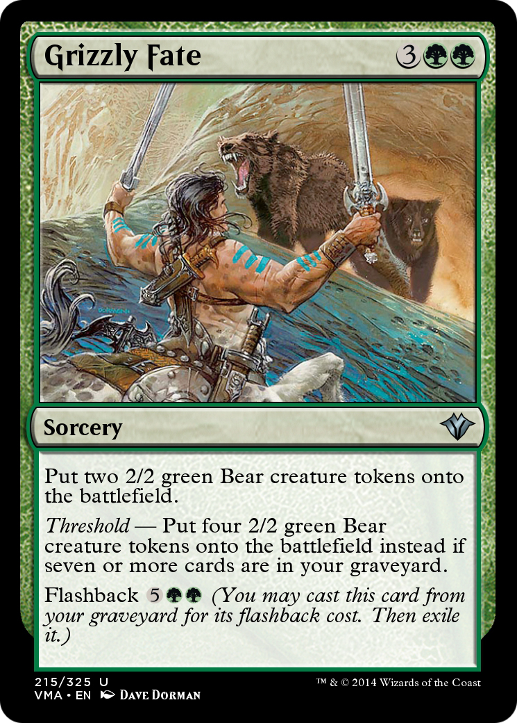 Grizzly Fate (VMA-215) - [Vintage Masters]