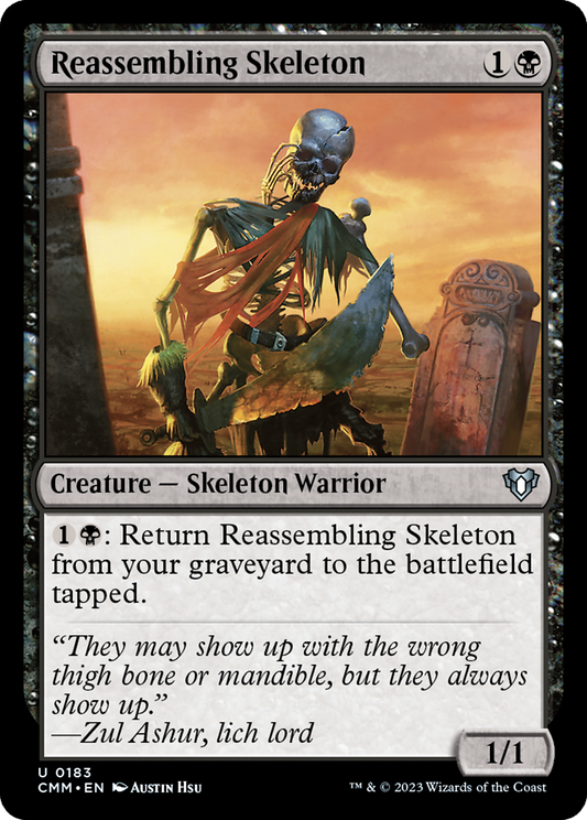 Reassembling Skeleton (CMM-183) - [Commander Masters]