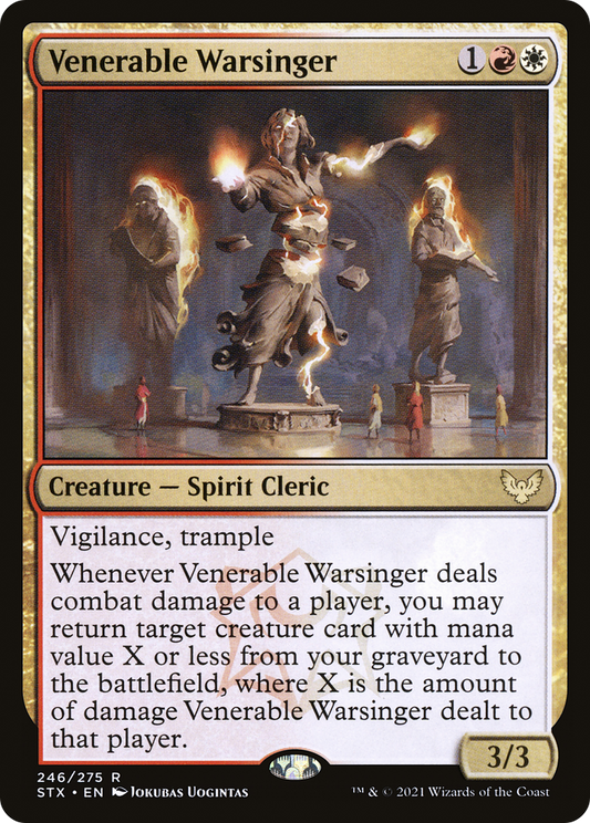 Venerable Warsinger (STX-246) - [Strixhaven: School of Mages]