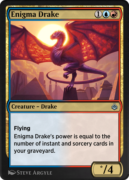Enigma Drake (AKR-234) - [Amonkhet Remastered]