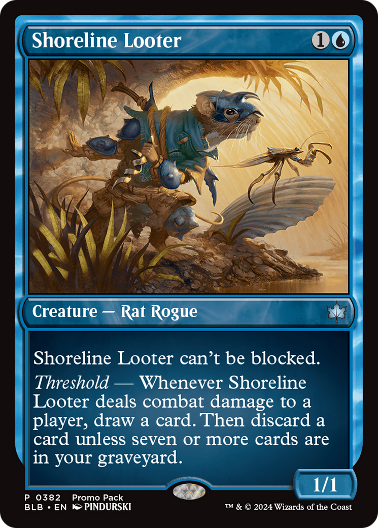 Shoreline Looter (BLB-382) - [Bloomburrow]