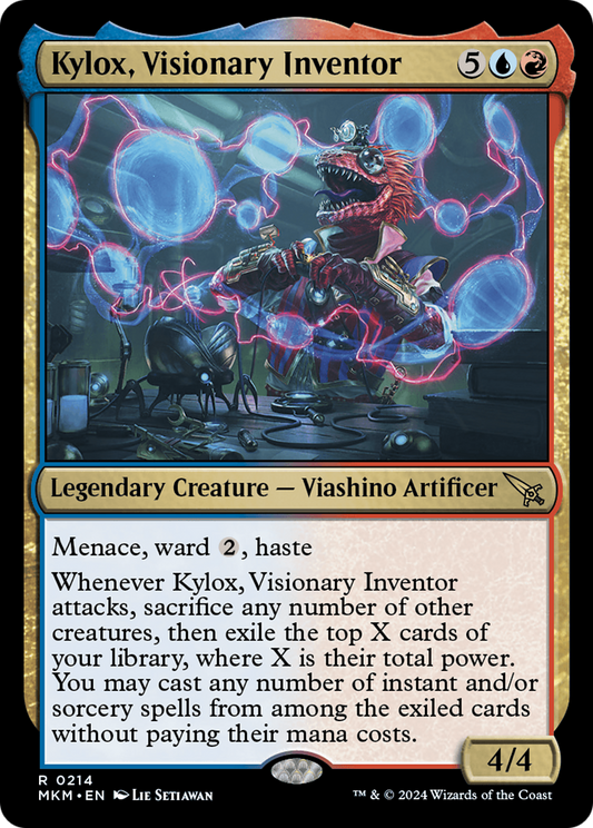 Kylox, Visionary Inventor (MKM-214) - [Murders at Karlov Manor] Foil