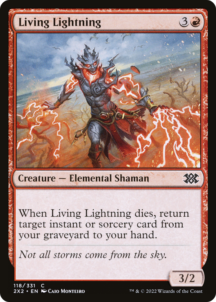 Living Lightning (2X2-118) - [Double Masters 2022]