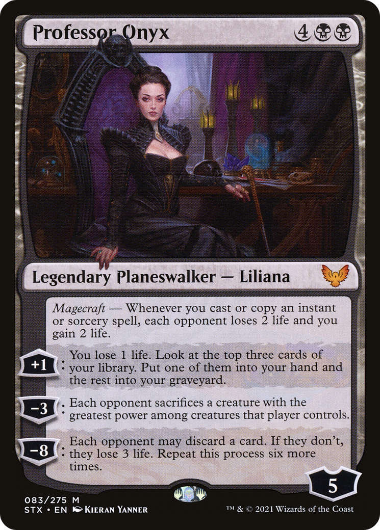 Professor Onyx (STX-083) - [Strixhaven: School of Mages] Foil