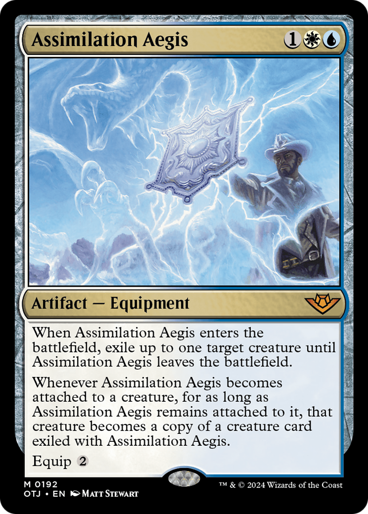 Égide d'assimilation (OTJ-192) - [Hors-la-loi de Thunder Junction] Foil 