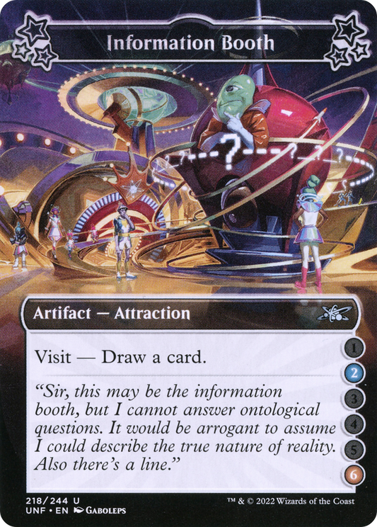 Information Booth (UNF-218A) - [Unfinity] Foil