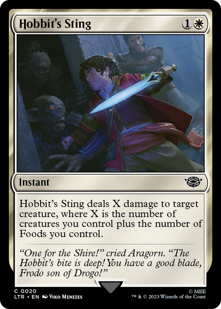 Hobbit's Sting (LTR-020) - [The Lord of the Rings: Tales of Middle-earth] Foil