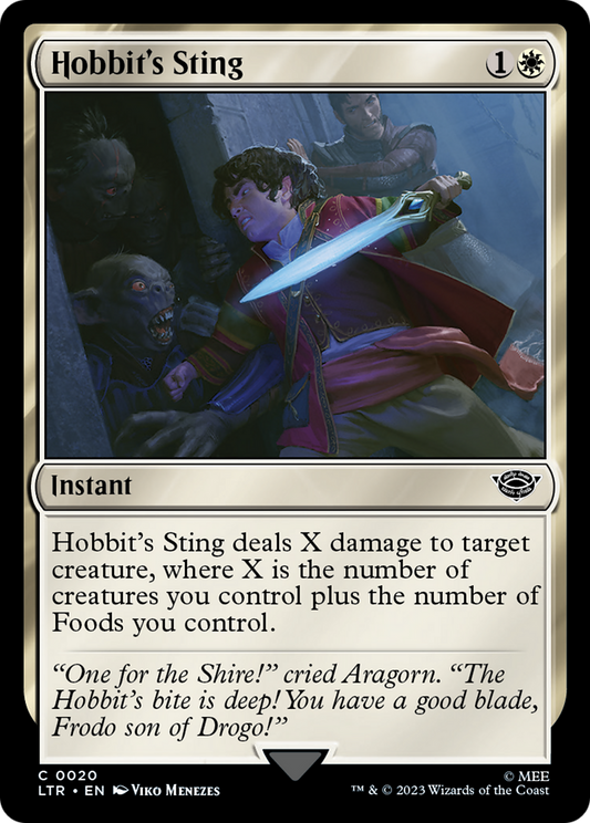 Hobbit's Sting (LTR-020) - [The Lord of the Rings: Tales of Middle-earth]