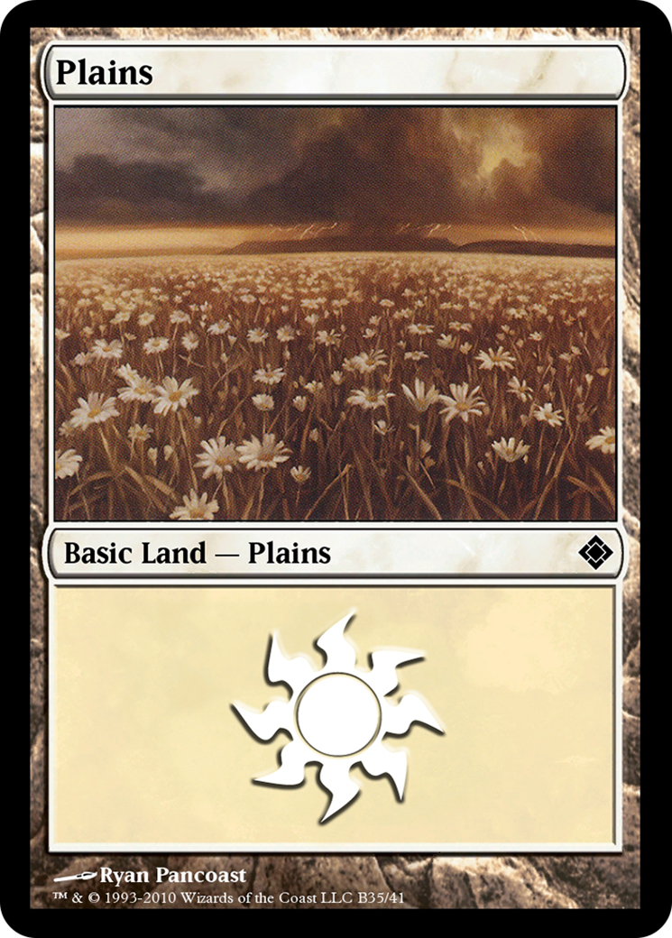 Plains (TD0-B35) - [Magic Online Theme Decks]