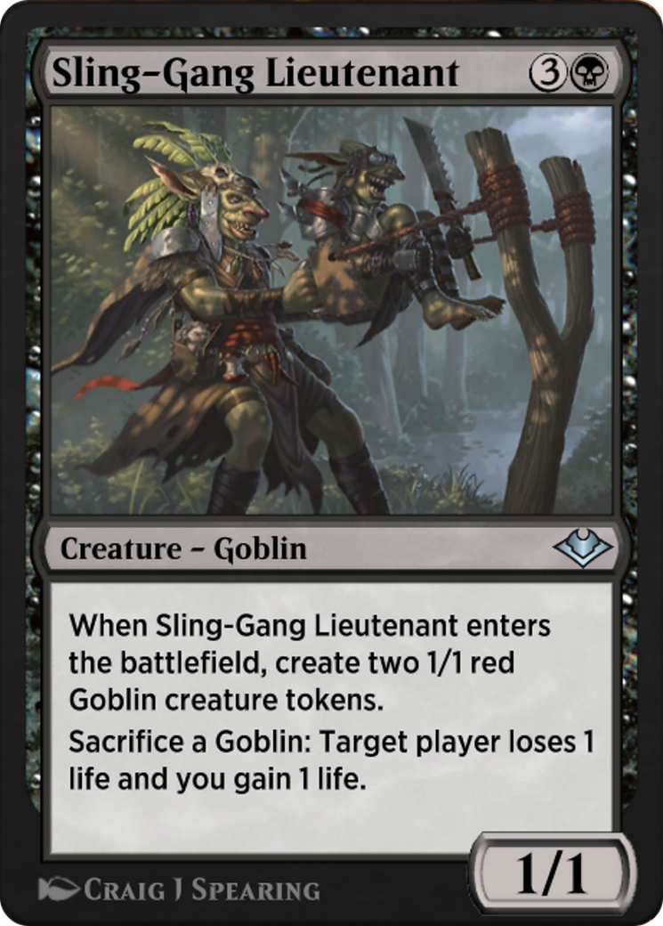 Sling-Gang Lieutenant (J21-386) - [Jumpstart: Historic Horizons]