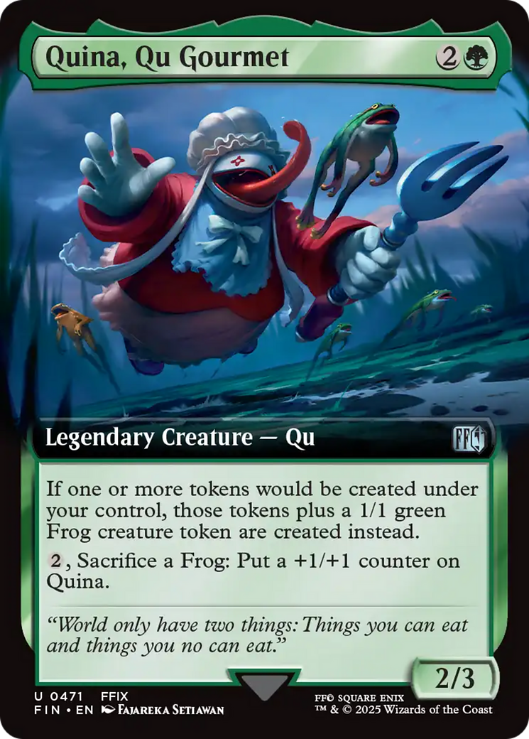 Quina, Qu Gourmet (FIN-471) - [FINAL FANTASY]: (Extended Art)