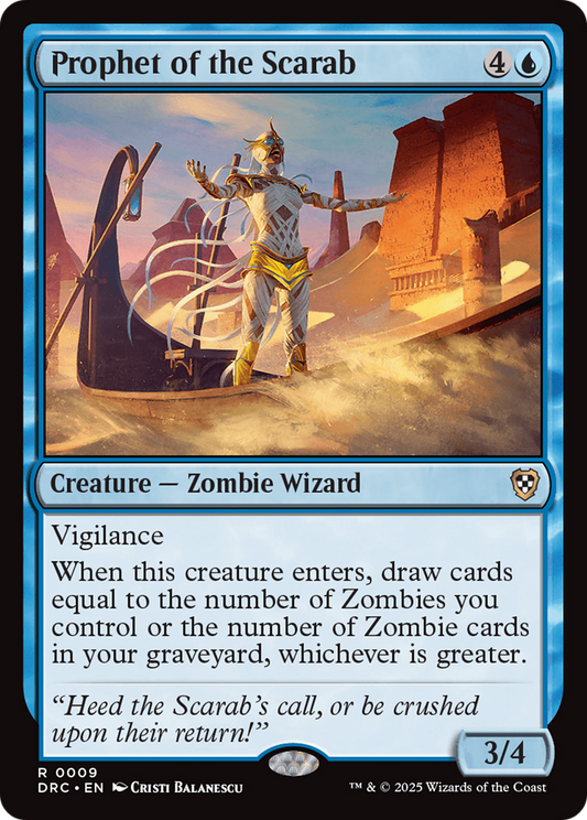 Prophet of the Scarab (DRC-009) - [Commander: Aetherdrift]
