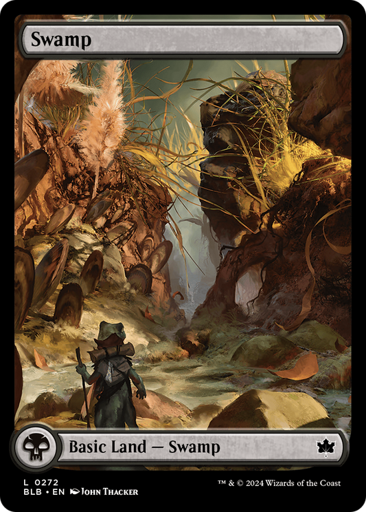 Swamp (BLB-272) - [Bloomburrow] Foil