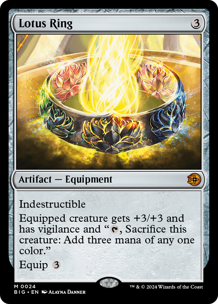 Lotus Ring (BIG-024) - [The Big Score] Foil