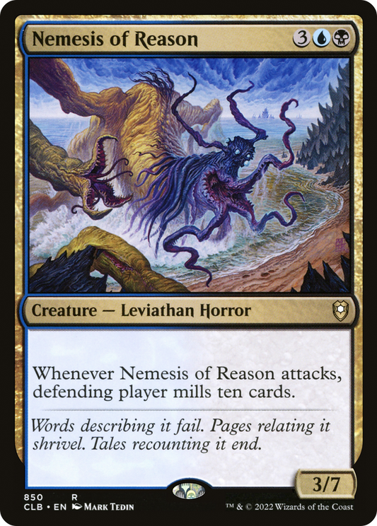 Nemesis of Reason (CLB-850) - [Commander Legends: Battle for Baldur's Gate]