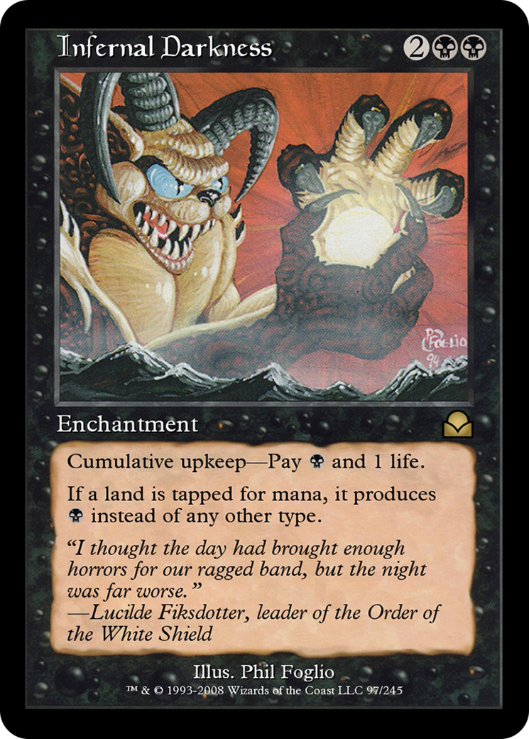 Infernal Darkness (ME2-097) - [Masters Edition II]