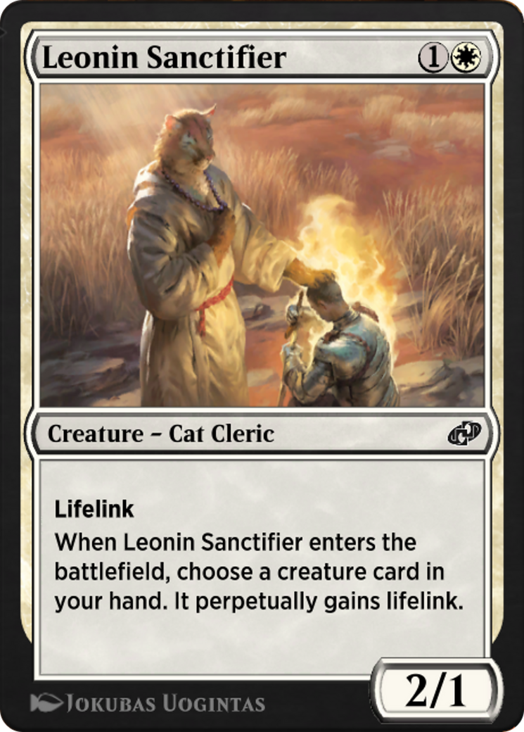 Leonin Sanctifier (J21-004) - [Jumpstart: Historic Horizons]