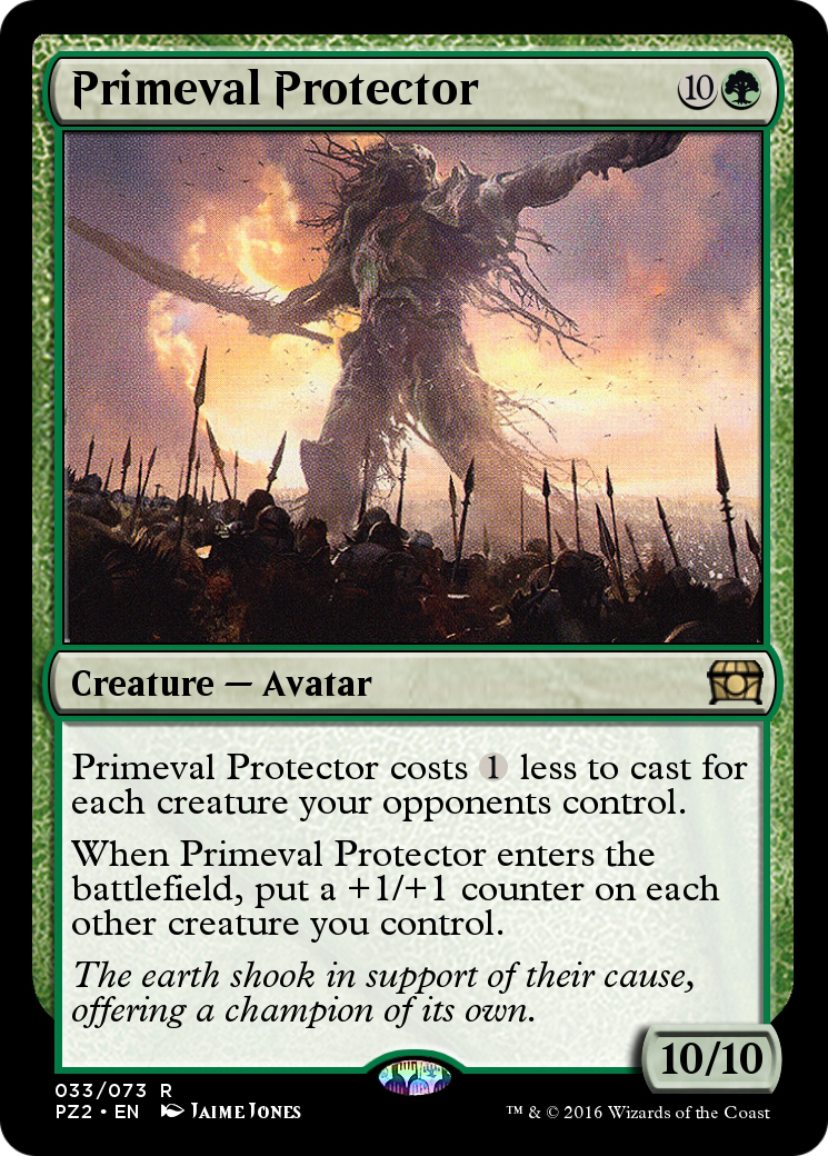 Primeval Protector (PZ2-033) - [Treasure Chest] Foil