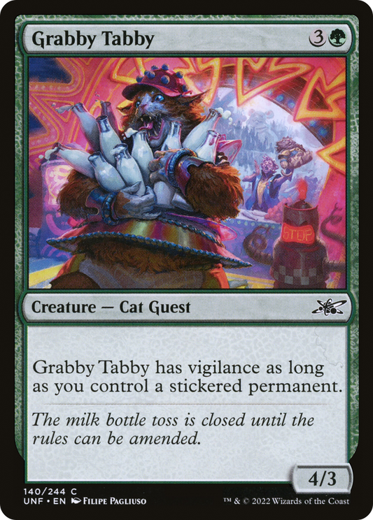 Grabby Tabby (UNF-140) - [Unfinity]