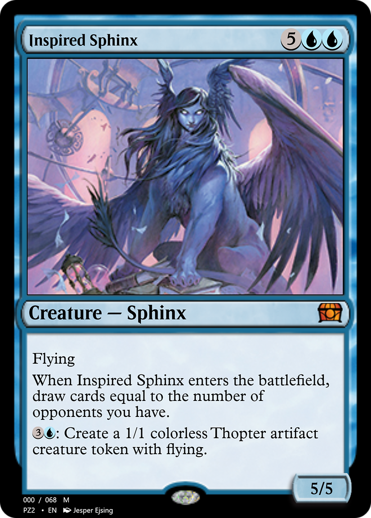 Inspired Sphinx (PZ2-70779) - [Treasure Chest]