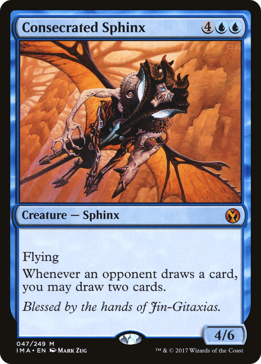 Consecrated Sphinx (IMA-047) - [Iconic Masters] Foil