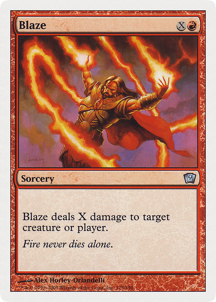 Blaze (9ED-175) - [Ninth Edition]