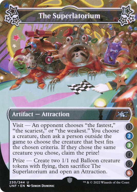 The Superlatorium (UNF-230A) - [Unfinity] Foil