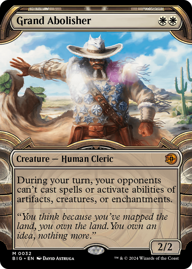 Grand Abolisher (BIG-032) - [The Big Score]: (Showcase) Foil