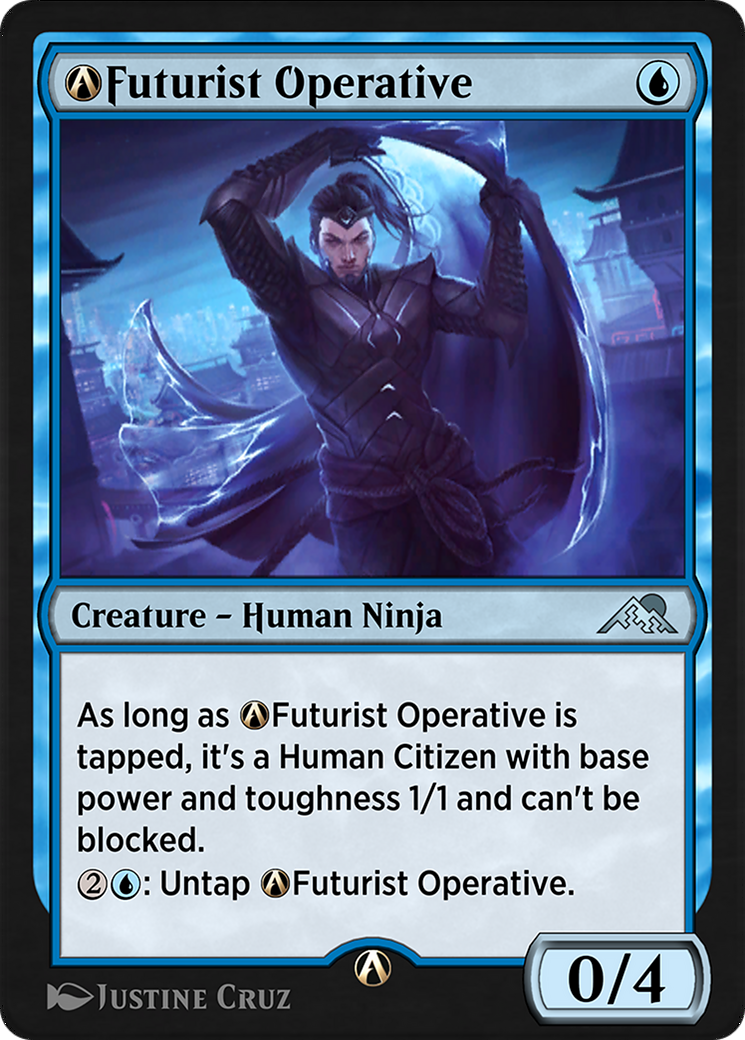 A-Futurist Operative (NEO-A-53) - [Kamigawa: Neon Dynasty]