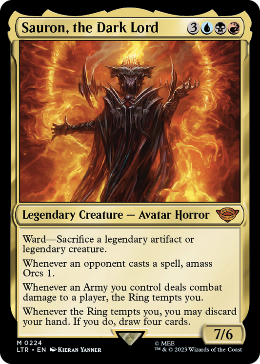 Sauron, the Dark Lord (LTR-224) - [The Lord of the Rings: Tales of Middle-earth]