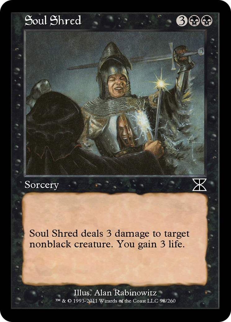 Soul Shred (ME4-098) - [Masters Edition IV] Foil