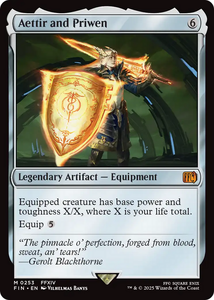 Aettir and Priwen (FIN-253) - [FINAL FANTASY] Foil
