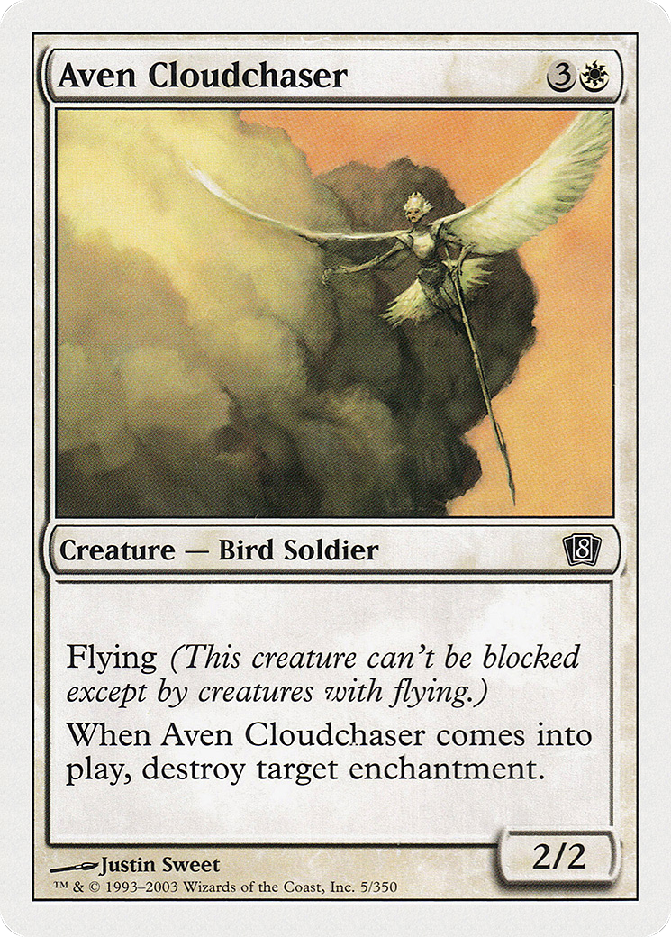 Aven Cloudchaser (8ED-005) - [Eighth Edition]