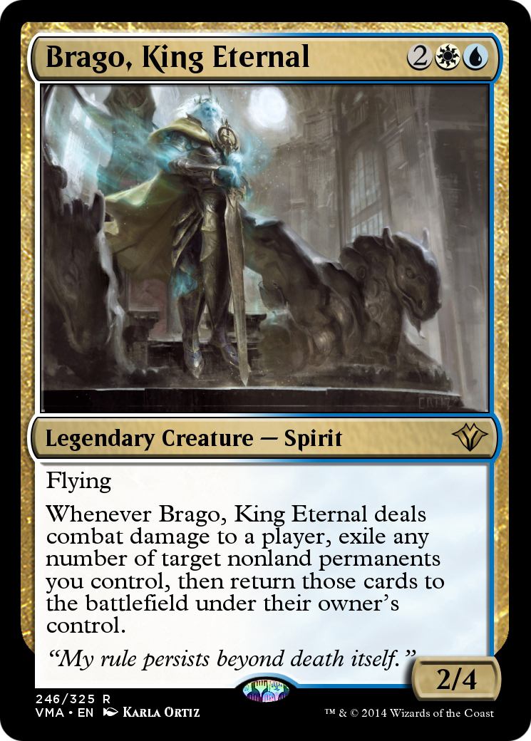 Brago, King Eternal (VMA-246) - [Vintage Masters] Foil