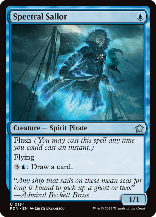 Spectral Sailor (FDN-164) - [Foundations] Foil