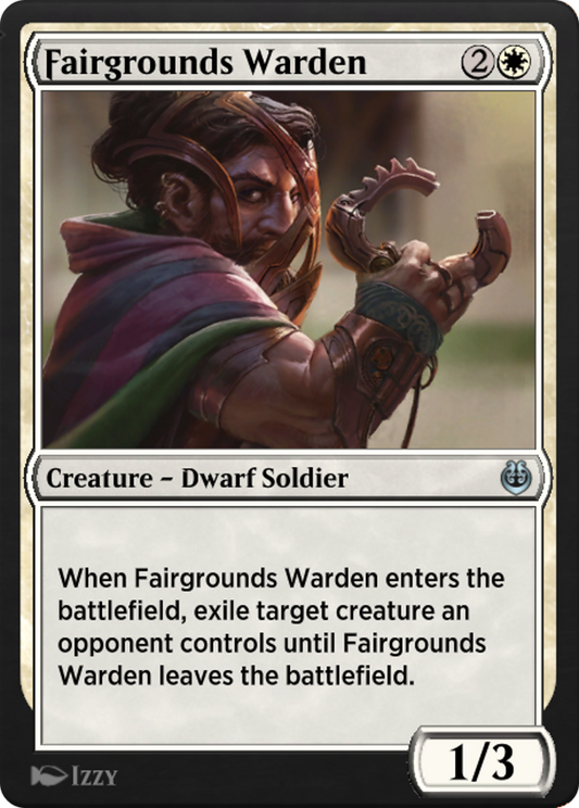 Fairgrounds Warden (KLR-017) - [Kaladesh Remastered]