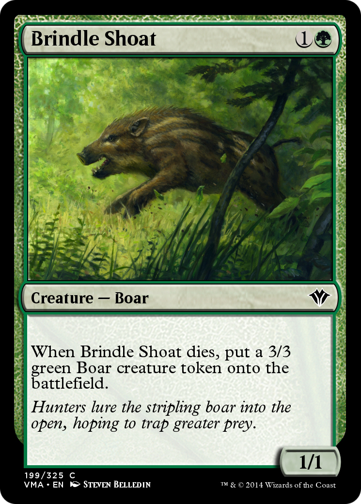 Brindle Shoat (VMA-199) - [Vintage Masters] Foil