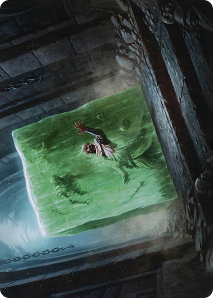 Gelatinous Cube // Gelatinous Cube (AAFR-007) - [Adventures in the Forgotten Realms Art Series] (Borderless) Foil